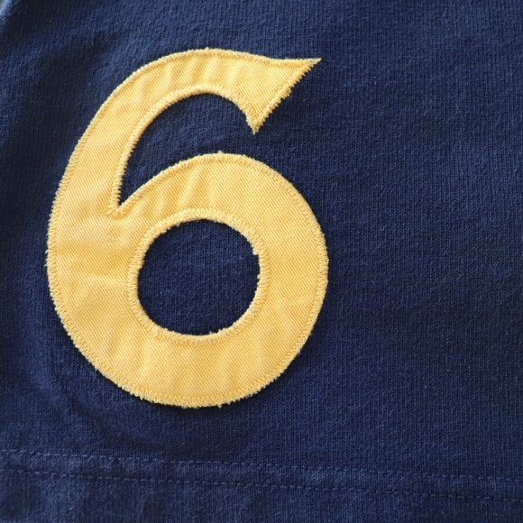 Polo Ralph Lauren Vintage Rugby-Style Patchwork Long Sleeve Shirt - Picture 12 of 14